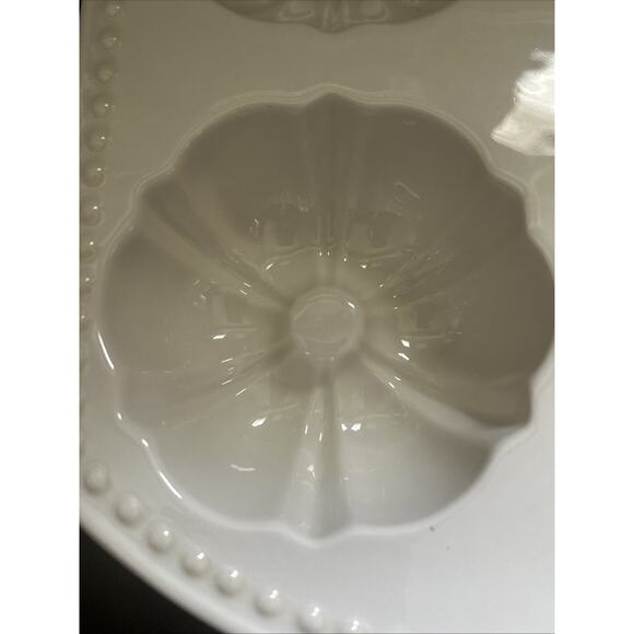 Princess House Pavillion Mini Fluted Bundt Cake Pan Excellent Ivory - Picture 5 of 5